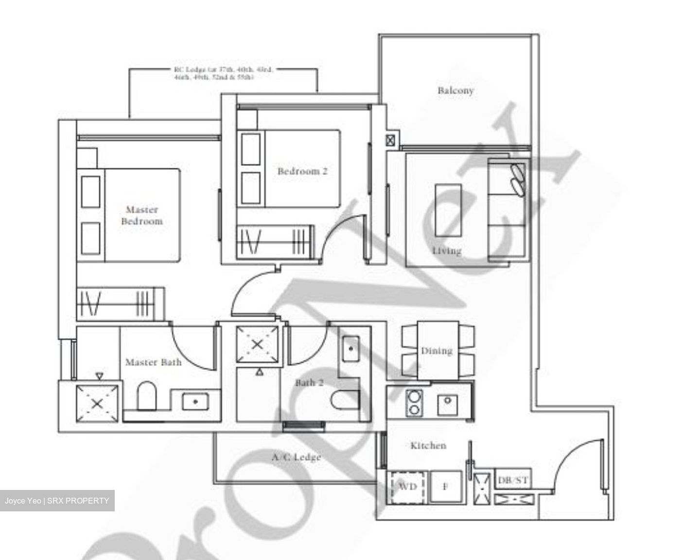 Avenue South Residence (D3), Apartment #613609071